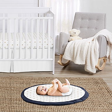 Sweet Jojo Designs&reg; Celestial Stars Round Play Mat. View a larger version of this product image.