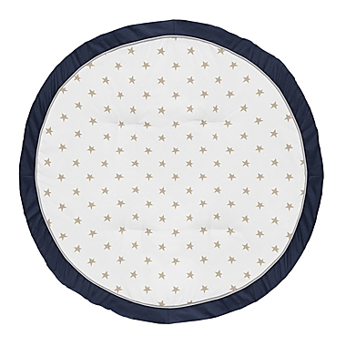 Sweet Jojo Designs&reg; Celestial Stars Round Play Mat. View a larger version of this product image.