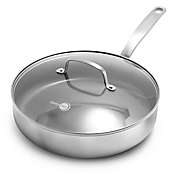 GreenPan&trade; Chatham Nonstick 3.75 qt. Stainless Steel Covered Saute Pan