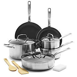 GreenPan™ Chatham Nonstick Stainless Steel 12-Piece Cookware Set
