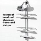 Alternate image 7 for OXO Good Grips&reg; 3-Tier Shower Caddy in Aluminum