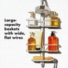 Alternate image 8 for OXO Good Grips&reg; 3-Tier Shower Caddy in Aluminum