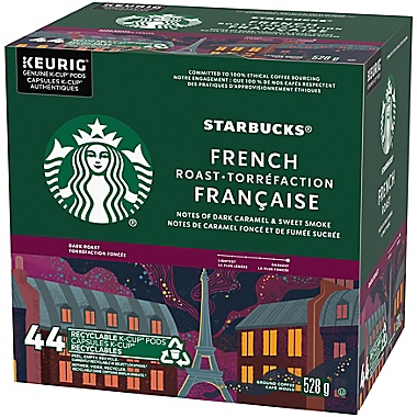 Starbucks&reg; French Roast Coffee Keurig&reg; K-Cup&reg; Pods 44-Count. View a larger version of this product image.