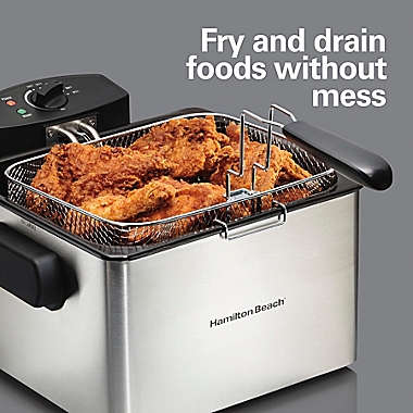 Hamilton Beach&reg; Professional-Style Deep Fryer. View a larger version of this product image.