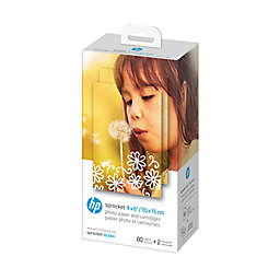 HP® Sprocket Studio 80-Count 4" x 6" Glossy Photo Paper in White