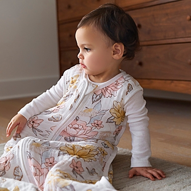 aden + anais&reg; Earthly Organic Cotton Sleep Sack in Pink. View a larger version of this product image.