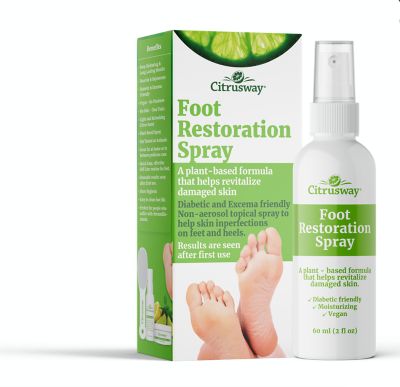 Citrusway&reg; 2 fl. oz. Restorative Foot Spray