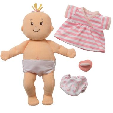 Manhattan Toy&reg; Baby Stella Soft Nurturing Baby Girl Doll. View a larger version of this product image.