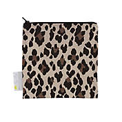 Itzy Ritzy&reg;Snack Happens&trade; Leopard Reusable Snack Bag in Black/Ivory