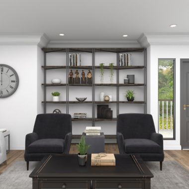 Ridge Road D&eacute;cor 4-Piece Modern Musician Porcelain Sculpture Set in Copper. View a larger version of this product image.