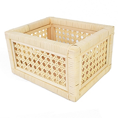 Everhome&trade; Cane Basket in Natural. View a larger version of this product image.