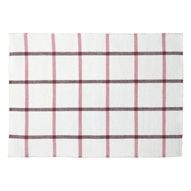 Simply Essential&trade; Windowpane Cotton Placemats (Set of 4). View a larger version of this product image.