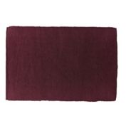 Simply Essential&trade; Solid Ribbed Placemats in Burgundy (Set of 4)