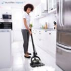 Alternate image 2 for Euroflex M2R Ultra Dry Steam Upright Floor Cleaner in Black