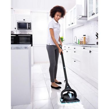 Euroflex Vapour M4S Hybrid Steam Mop in Black. View a larger version of this product image.