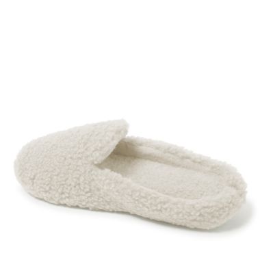 Nestwell&trade; Large Cozy Teddy Sherpa Mule Women's Slippers in Ivory. View a larger version of this product image.