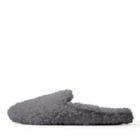 Alternate image 4 for Nestwell&trade; Small Cozy Teddy Sherpa Mule Women's Slippers in Sharkskin