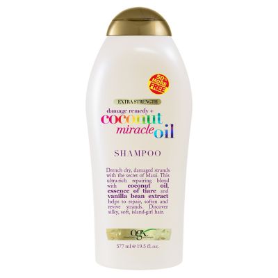 OGX®  fl. oz. Damage Remedy + Coconut Miracle Oil Shampoo | Bed Bath &  Beyond