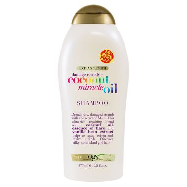 OGX&reg; 19.5 fl. oz. Damage Remedy + Coconut Miracle Oil Shampoo. View a larger version of this product image.
