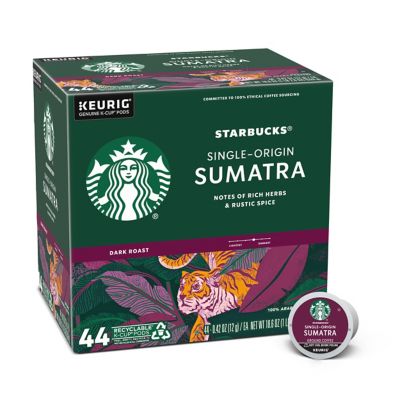 Starbucks&reg; Sumatra Dark Coffee Keurig&reg; K-Cup&reg; Pods 44-Count