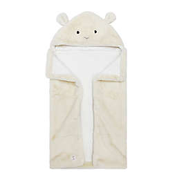 ever & ever™ Lamb Plush Hooded Towel in Ivory