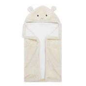 ever &amp; ever&trade; Lamb Plush Hooded Towel in Ivory