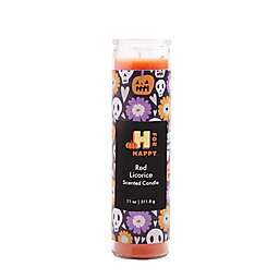 H for Happy™ Red Licorice 11 oz. Halloween Candle