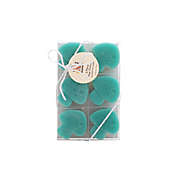H for Happy&trade; Mushroom-Shaped Pear Picking Scented Wax Melts in Sea Green (Set of 6)