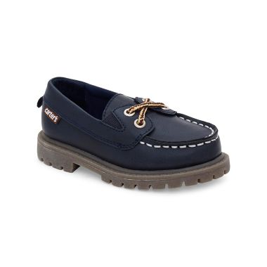 carter's&reg; Mac Boat Shoe in Navy. View a larger version of this product image.