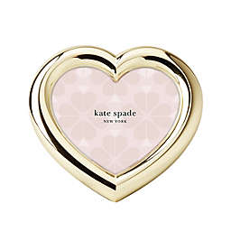 kate spade new york Charmed Life 6.25-Inch x 5.5-Inch Heart Picture Frame in Gold