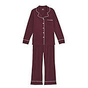 Motherhood Maternity&reg; Plus Size Dreamy 2-Piece Nursing Pajama Set in Wine