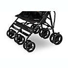 Alternate image 3 for Delta Children Jeep&reg; PowerGlyde Plus Double Side-by-Side Double Stroller in Black