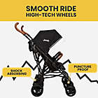 Alternate image 8 for Delta Children Jeep&reg; PowerGlyde Plus Double Side-by-Side Double Stroller in Black