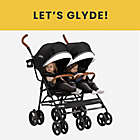 Alternate image 9 for Delta Children Jeep&reg; PowerGlyde Plus Double Side-by-Side Double Stroller in Black