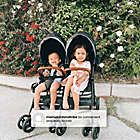 Alternate image 11 for Delta Children Jeep&reg; PowerGlyde Plus Double Side-by-Side Double Stroller in Black