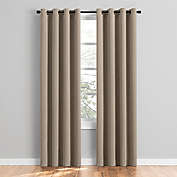 Simply Essential&trade; Conrad Corduroy 63-Inch Blackout Window Curtain Panel in Mocha