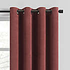 Alternate image 1 for Simply Essential&trade; Conrad Corduroy 84-Inch Blackout Window Curtain Panel in Tawny Port
