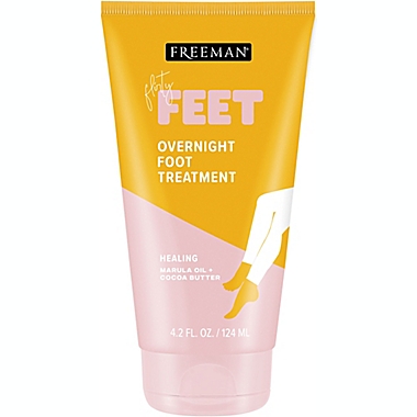 Freeman&reg; 4.2 oz. Barefoot Overnight Foot Treatment with Marula and Cocoa Butter. View a larger version of this product image.
