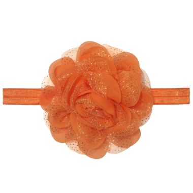 Elly &amp; Emmy&reg; Size 0-12M 3-Piece Halloween Headwrap, Tutu and Bootie Set in Orange. View a larger version of this product image.