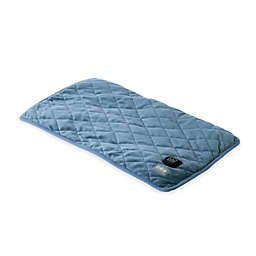 Pure Enrichment® WeightedWarmth™ 2-in-1 Weighted Lap Pad with Warmer in Blue
