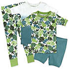 Alternate image 0 for The Honest Company&reg; Size 18M 4-Piece Short Sleeve Pajama Set in Blue Ombre