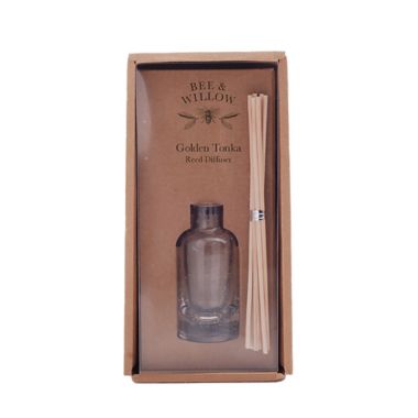 Bee &amp; Willow&trade; 8-Piece Golden Tonka Reed Diffuser Set. View a larger version of this product image.