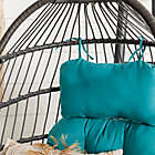 Alternate image 9 for Forest Gate Metal Swing Egg Chair with Stand in Teal