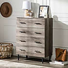 Alternate image 1 for Forest Gate&trade; 40-Inch Modern 4-Drawer Dresser in Grey Wash