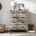 Alternate image 10 for Forest Gate&trade; 40-Inch Modern 4-Drawer Dresser in Grey Wash