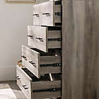 Alternate image 5 for Forest Gate&trade; 40-Inch Modern 4-Drawer Dresser in Grey Wash