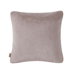 UGG® Sonoma Faux Fur Square Throw Pillow in Cliff