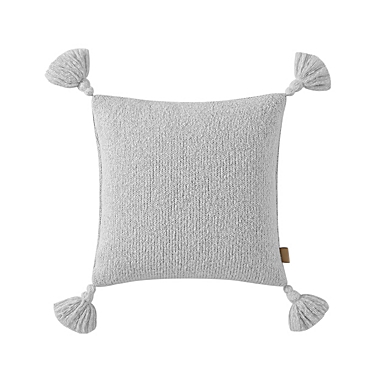 UGG&reg; Kinsley Square Throw Pillow in Grey. View a larger version of this product image.