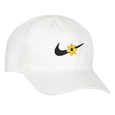 Nike&reg; Size 2-4T Sport Daisy Brim Cap in White. View a larger version of this product image.
