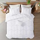 Alternate image 2 for Intelligent Design Jayla 4-Piece Ruffle Full/Queen Comforter Set in White
